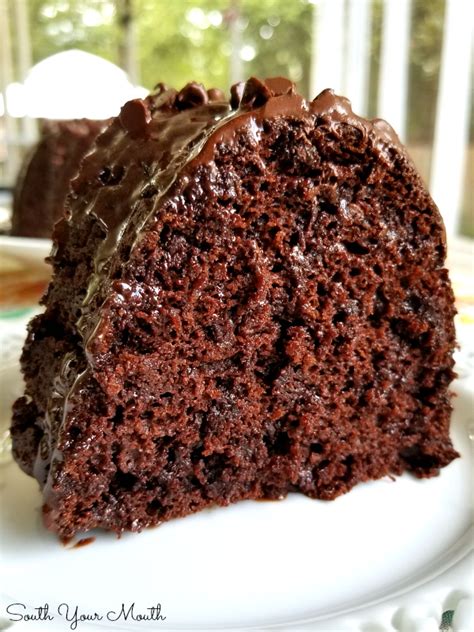 impossible-5-ingredient-chocolate-cake-weekend image
