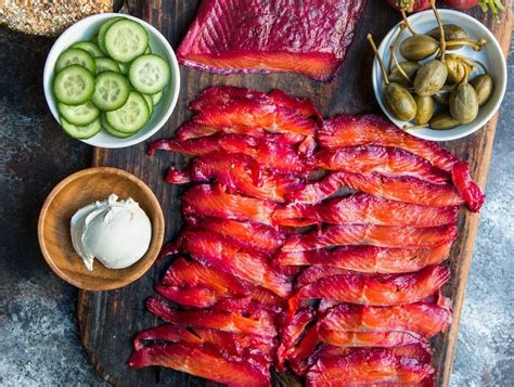 dill-and-beet-cured-gravlax-honest-cooking image