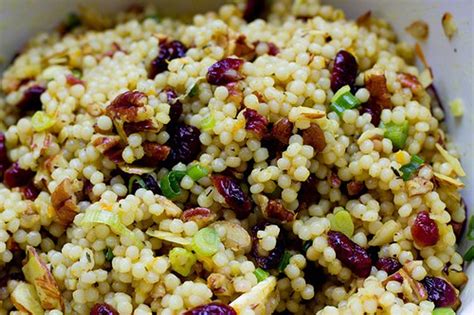 israeli-couscous-with-cranberries-and-pecans image