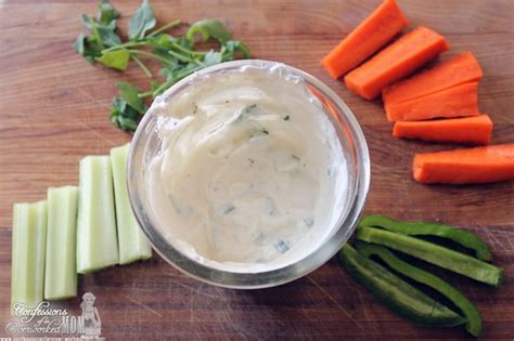 healthy-dip-recipes-herb-dip-with-greek-yogurt-and image