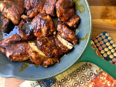 sweet-spicy-molasses-mustard-chicken-a-30-minute image
