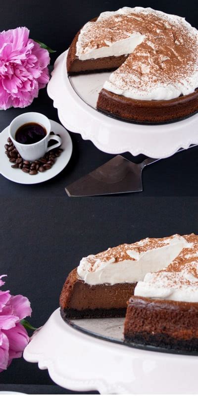 chocolate-mocha-cheesecake-little-sweet-baker image