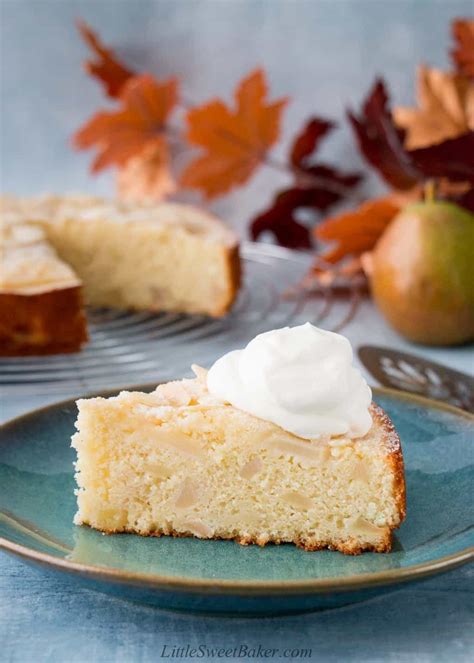 fresh-pear-cake-little-sweet-baker image
