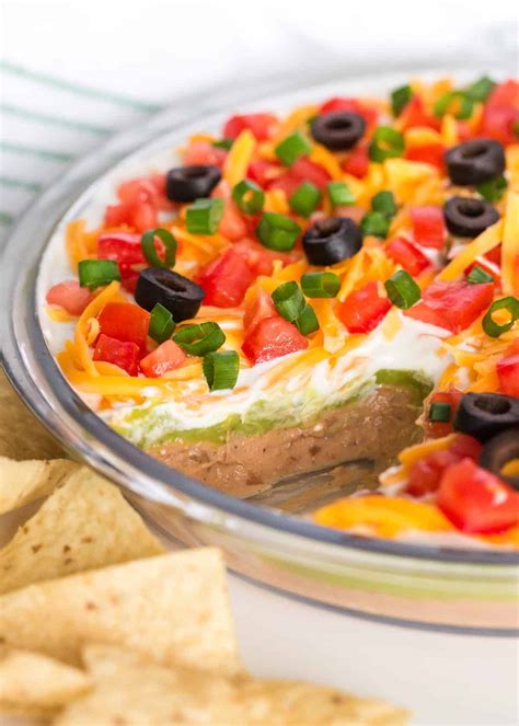 easy-5-layer-dip-15-minutes-i-heart-naptime image