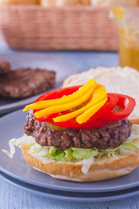 jamaican-burger-recipe-with-spicy-pineapple-sauce image