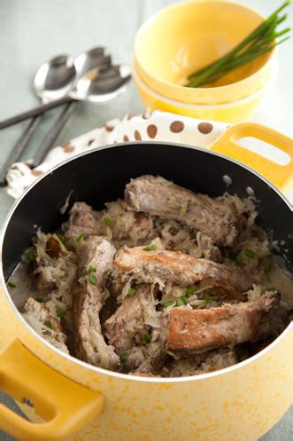 ribs-and-sauerkraut-paula-deen-southern-food image