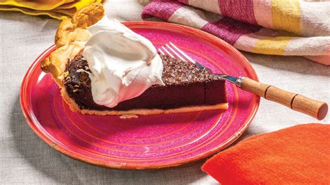 chocolate-buttermilk-pie-recipe-bon-apptit image