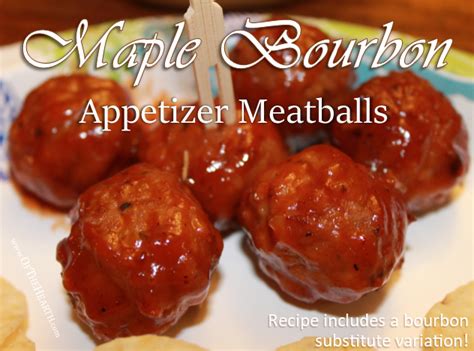maple-bourbon-appetizer-meatballs-of-the-hearth image