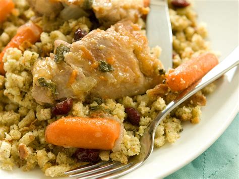 slow-cooker-chicken-with-sage-and-stuffing-whole image