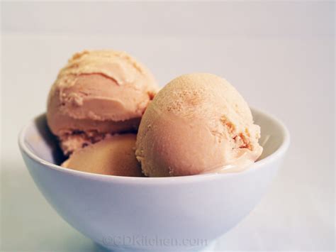 brown-sugar-peach-ice-cream-recipe-cdkitchencom image