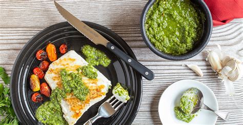 pan-grilled-halibut-with-chimichurri-and-blistered image
