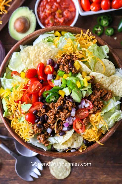 easy-taco-salad-spend-with-pennies image