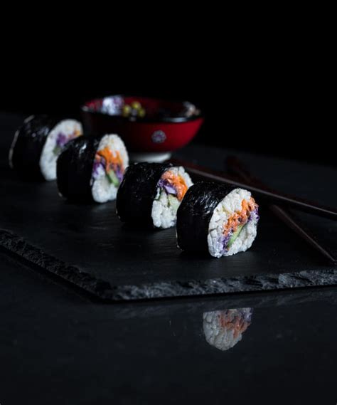 super-fresh-veggie-sushi-rolls-recipe-blogtastic-food image