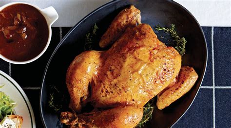 roast-chicken-with-honey-thyme-pan-sauce image
