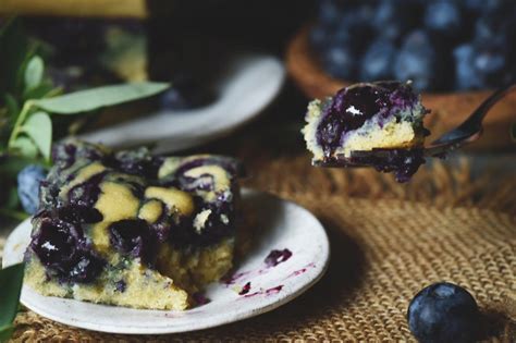 low-carb-blueberry-almond-flour-coffee-cake-simply image