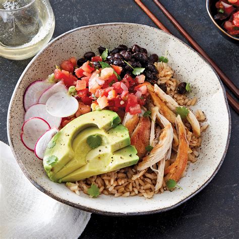 slow-cooker-chicken-rice-bowls-recipe-eatingwell image