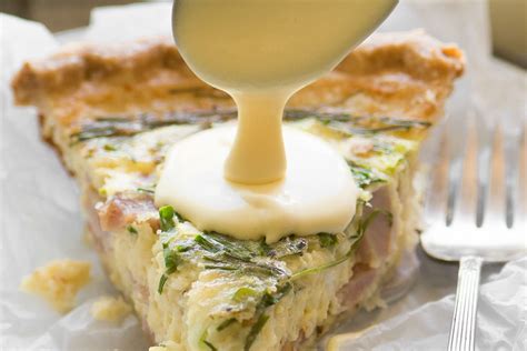 eggs-benedict-quiche-with-hollandaise-sauce-the-view image
