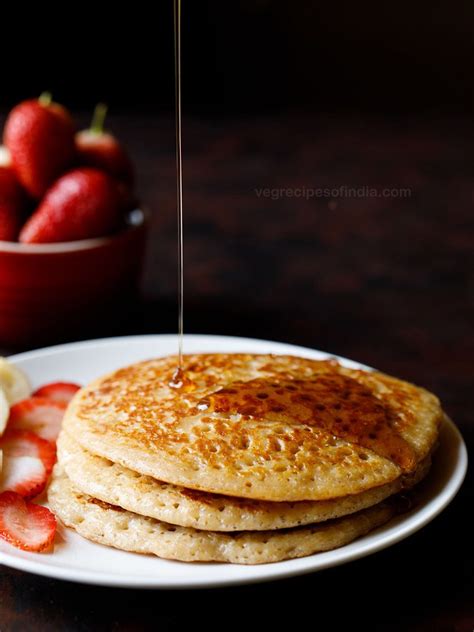 eggless-pancakes-recipe-whole-wheat-pancakes image