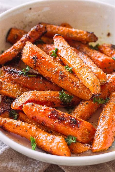 roasted-garlic-parmesan-carrots-easy-roasted-carrots image