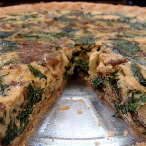 caramelized-onion-and-swiss-chard-quiche-recipe-on image