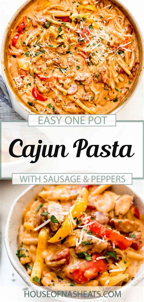 cajun-pasta-with-sausage-and-peppers-house-of-nash-eats image
