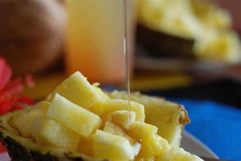 pineapple-salad-with-sweet-rum-drizzle-international image