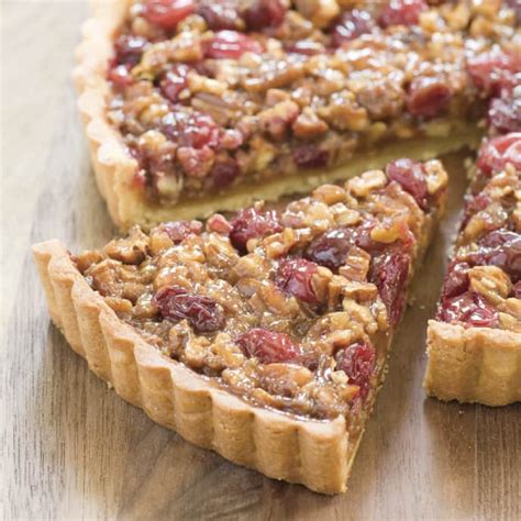 cranberry-pecan-tart-cooks-illustrated image
