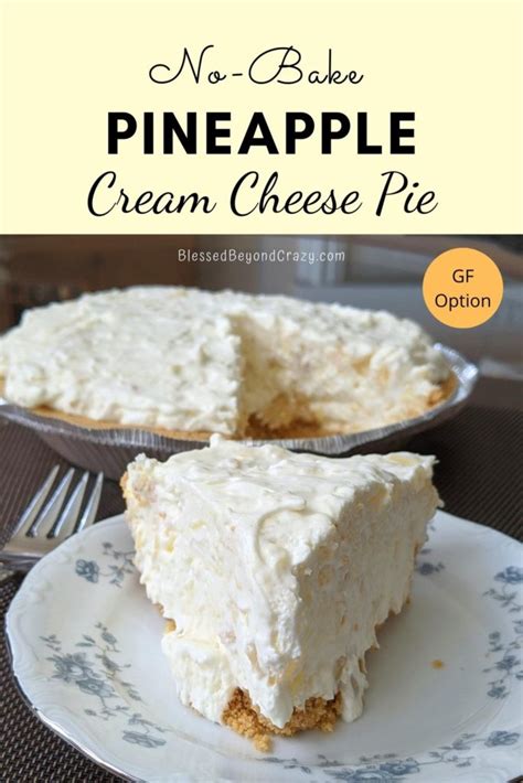 no-bake-pineapple-cream-cheese-pie-gluten-free image