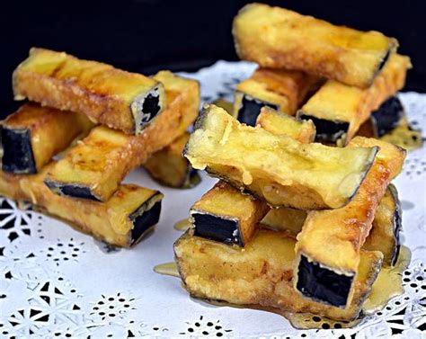 crispy-eggplant-sticks-with-honey image