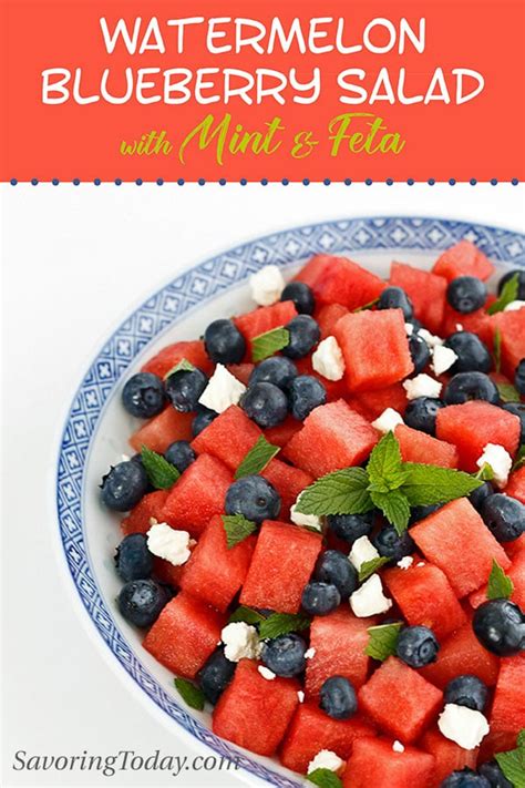 watermelon-blueberry-salad-easy-july-4th-party-food image