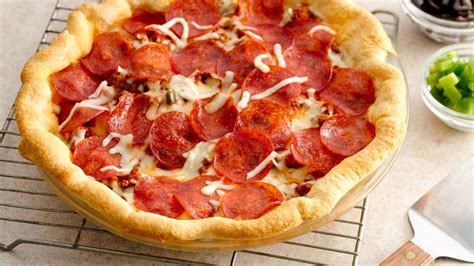 easy-crescent-pizza-bake-recipe-pillsburycom image