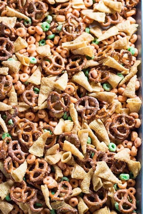 apple-pie-fall-harvest-snack-mix-the-salty-marshmallow image