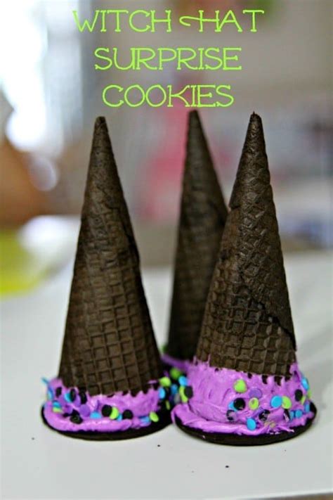 halloween-treat-recipes-witch-hat-surprise-cookies image