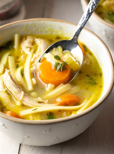 best-chicken-noodle-soup-recipe-video-a-spicy image