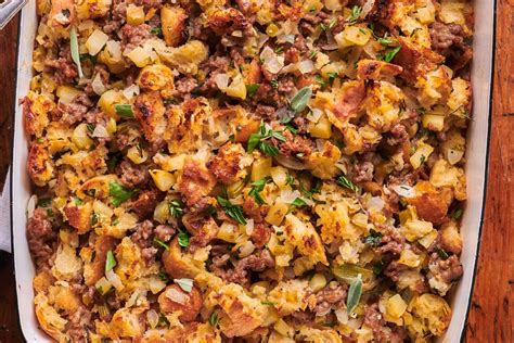 how-to-make-sausage-herb-stuffing-the-easiest image