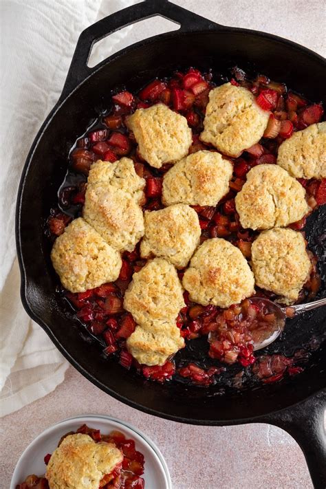 rhubarb-cobbler-recipe-with-biscuit-topping-girl image