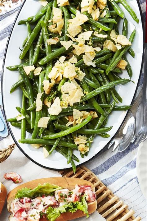 green-beans-and-crushed-salt-and-vinegar-chips image