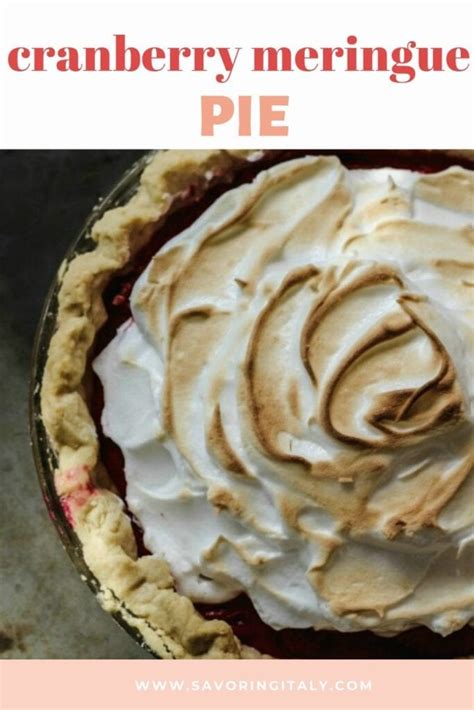 cranberry-meringue-pie-savoring-italy image