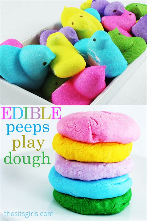 edible-playdough-recipe-peeps-marshmallow-play image