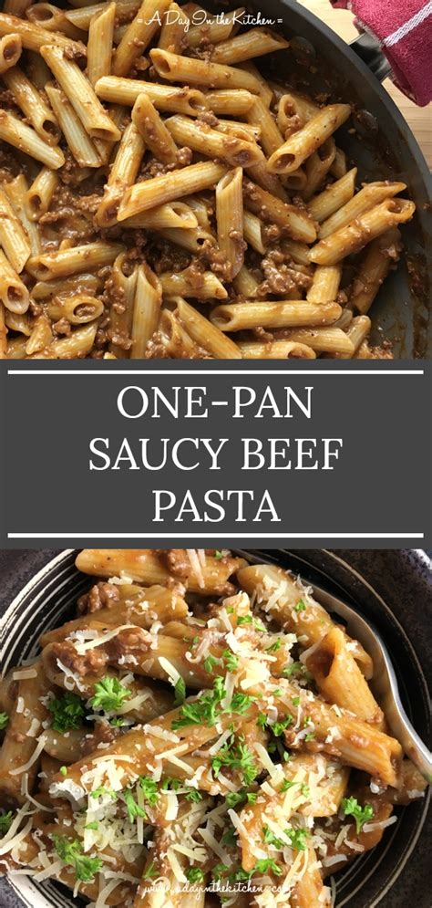 one-pan-saucy-beef-pasta-a-day-in-the image