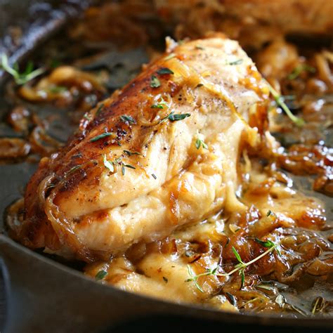 easy-one-pan-french-onion-stuffed-chicken image