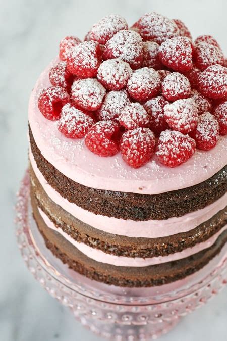 chocolate-raspberry-cake-my-baking-addiction image