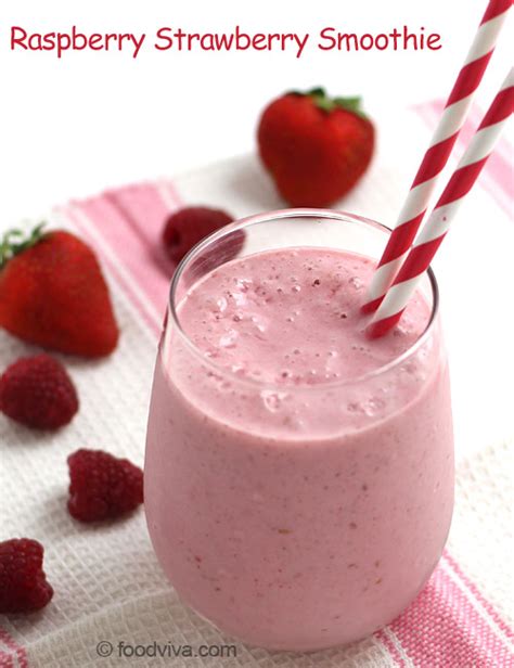 strawberry-raspberry-smoothie-recipe-divine image