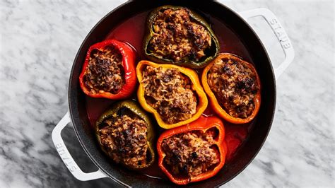 stuffed-peppers-recipe-bon-apptit image