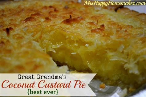 great-grandmas-coconut-custard-pie-mrs-happy image
