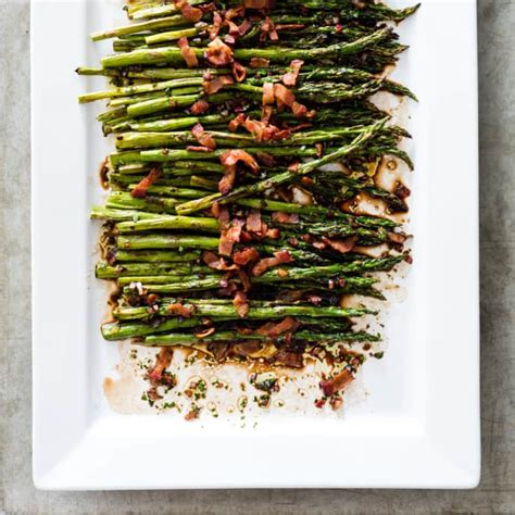asparagus-with-bacon-red-onion-and-balsamic-vinaigrette image