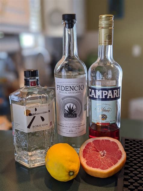 how-to-make-a-ruby-diamond-a-gin-mezcal-cocktail image