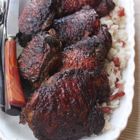 jamaican-jerked-chicken-with-barbecue-sauce-emerilscom image