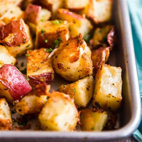 parmesan-garlic-roasted-potatoes-recipe-the-life-jolie image