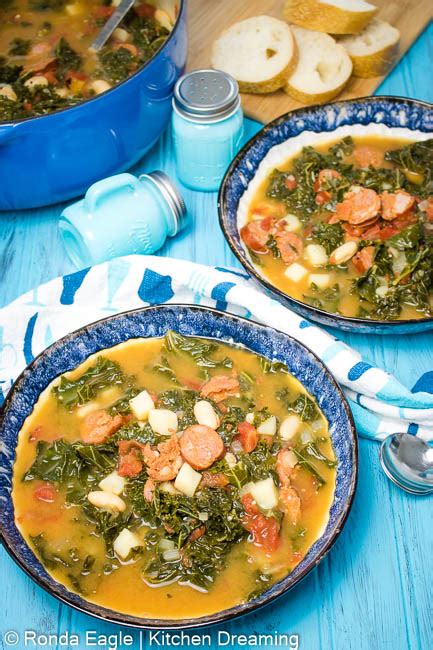 portuguese-sausage-and-kale-soup-kitchen-dreaming image